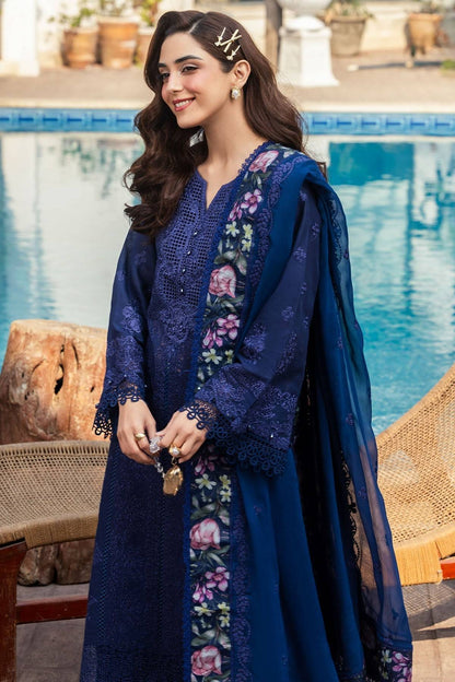 Motifz | Premium Lawn 25 | 5330-MAELYS by Maria Faisal - Registered Vendor of : Motifz - type : Ladies Clothes - 100% original wedding dresses