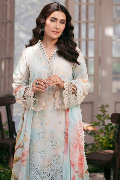 Motifz | Premium Lawn 25 | 5423-DAISY by Maria Faisal - Registered Vendor of : Motifz - type : Ladies Clothes - 100% original wedding dresses