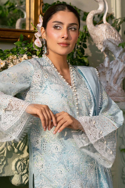 Motifz | Premium Lawn 25 | 5425-LAVENDER by Maria Faisal - Registered Vendor of : Motifz - type : Ladies Clothes - 100% original wedding dresses