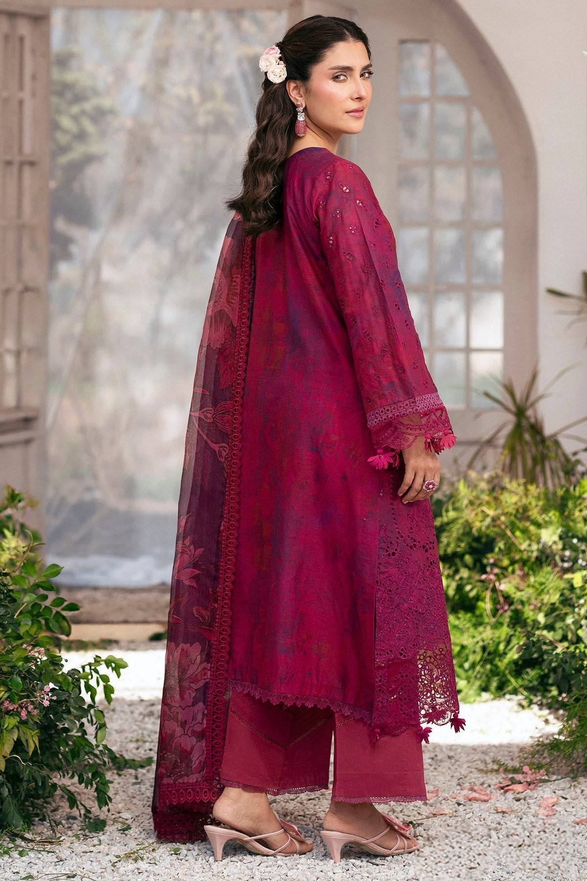 Motifz | Premium Lawn 25 | 5426-VALERIE by Maria Faisal - Registered Vendor of : Motifz - type : Ladies Clothes - 100% original wedding dresses