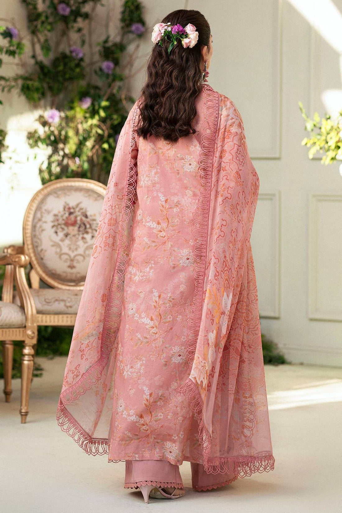 Motifz | Premium Lawn 25 | 5427-LOTUS by Maria Faisal - Registered Vendor of : Motifz - type : Ladies Clothes - 100% original wedding dresses