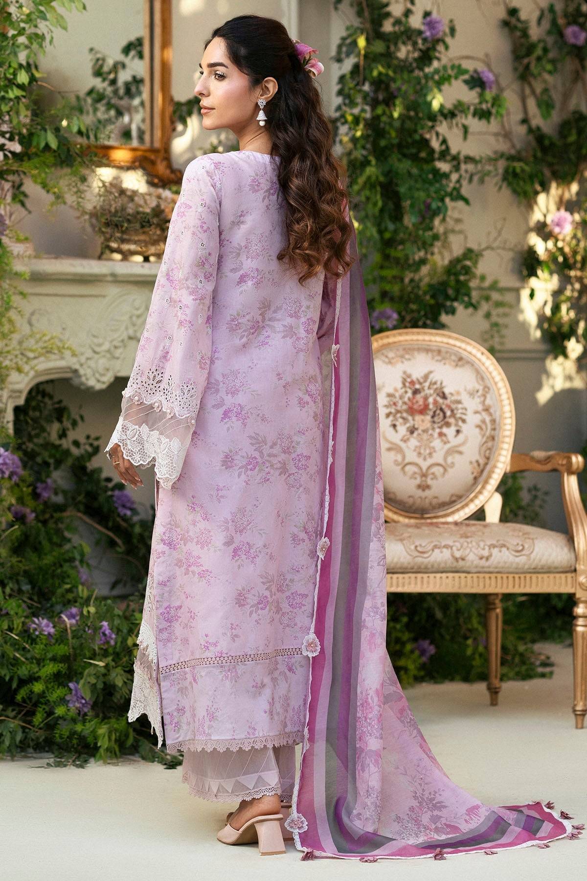 Motifz | Premium Lawn 25 | 5428-ASTER by Maria Faisal - Registered Vendor of : Motifz - type : Ladies Clothes - 100% original wedding dresses
