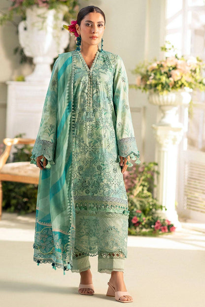 Motifz | Premium Lawn 25 | 5430-IRIS by Maria Faisal - Registered Vendor of : Motifz - type : Ladies Clothes - 100% original wedding dresses
