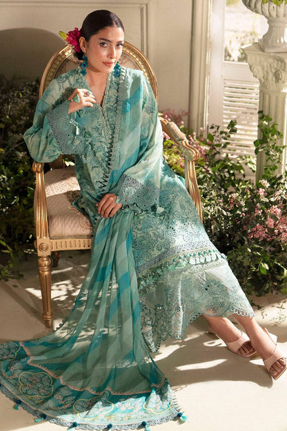 Motifz | Premium Lawn 25 | 5430-IRIS by Maria Faisal - Registered Vendor of : Motifz - type : Ladies Clothes - 100% original wedding dresses