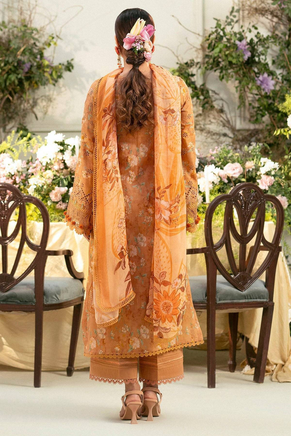 Motifz | Premium Lawn 25 | 5431-BLUEBEELL by Maria Faisal - Registered Vendor of : Motifz - type : Ladies Clothes - 100% original wedding dresses
