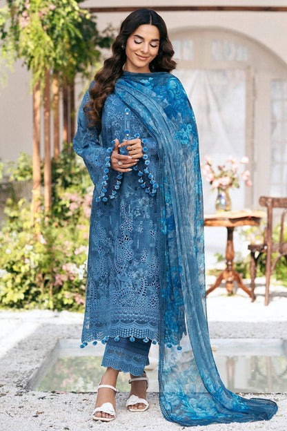 Motifz | Premium Lawn 25 | 5434-LILLY by Maria Faisal - Registered Vendor of : Motifz - type : Ladies Clothes - 100% original wedding dresses