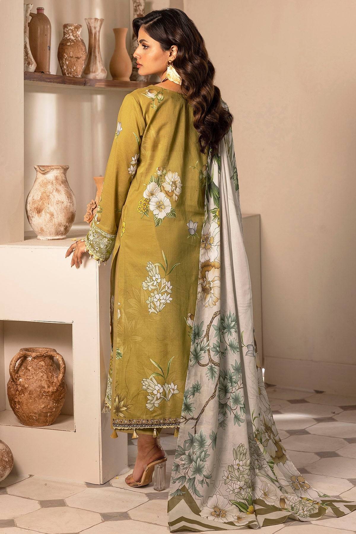 Motifz | Umang Lawn | 5468-BLOOM by Maria Faisal - Registered Vendor of : Motifz - type : Ladies Clothes - 100% original wedding dresses