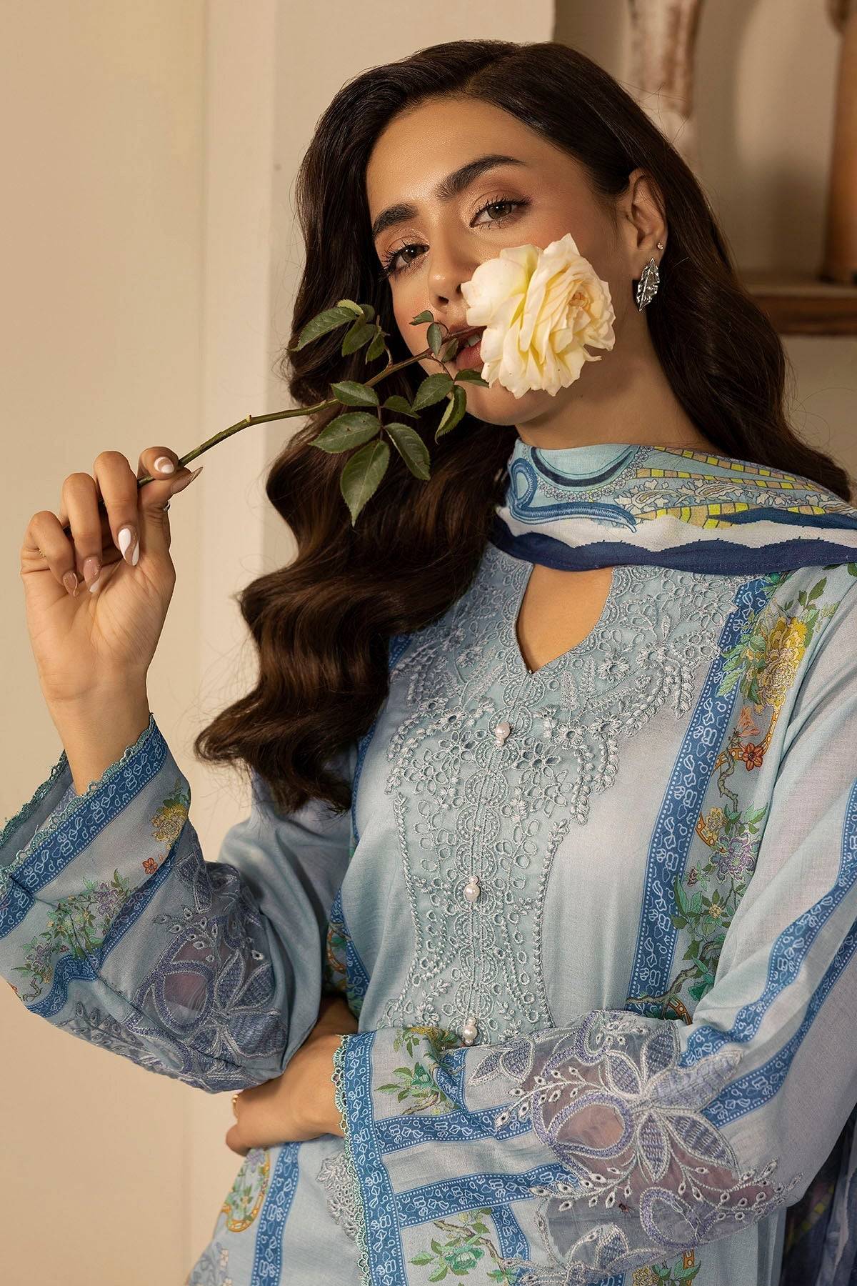 Motifz | Umang Lawn | 5469-XYLA by Maria Faisal - Registered Vendor of : Motifz - type : Ladies Clothes - 100% original wedding dresses