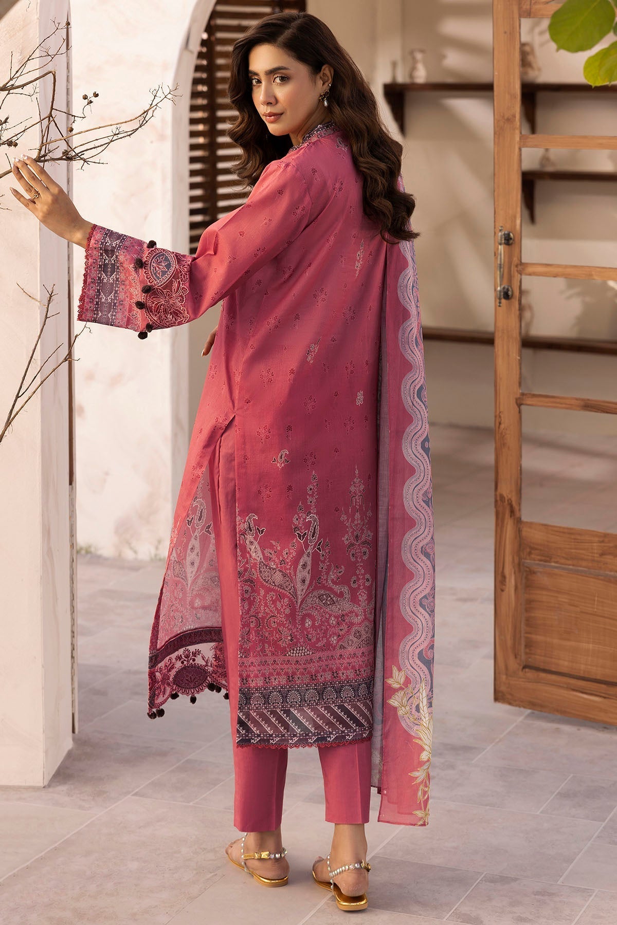Motifz | Umang Lawn | 5471-IREA by Maria Faisal - Registered Vendor of : Motifz - type : Ladies Clothes - 100% original wedding dresses