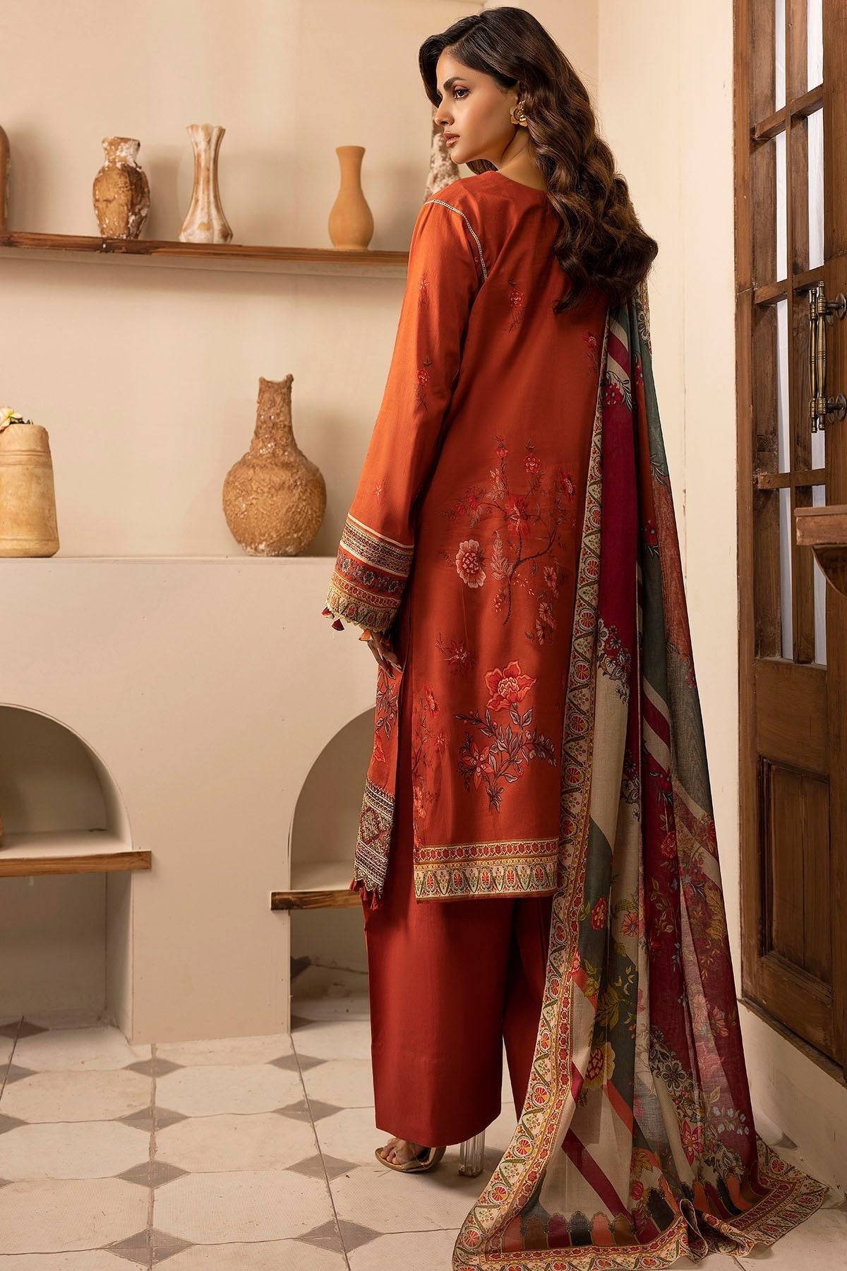 Motifz | Umang Lawn | 5473-BRENNA by Maria Faisal - Registered Vendor of : Motifz - type : Ladies Clothes - 100% original wedding dresses