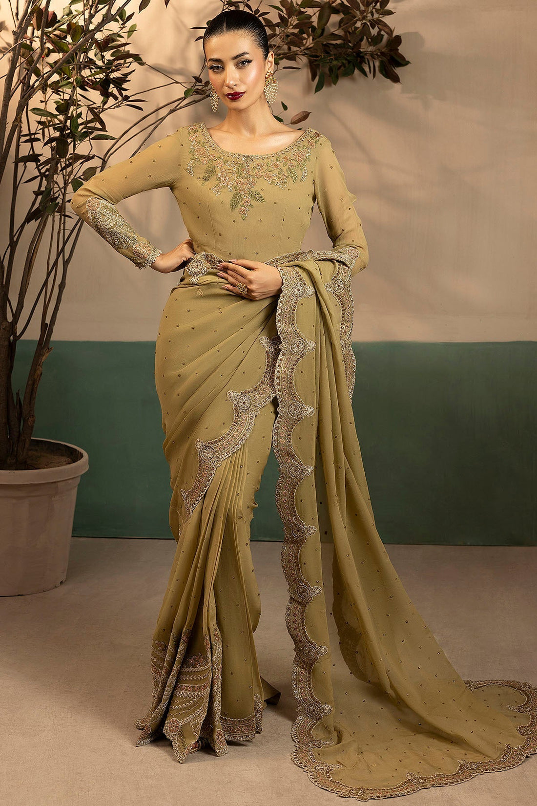 Motifz | Luxury Formal | 5580-MISSY - Ladies Clothes - Maria Faisal
