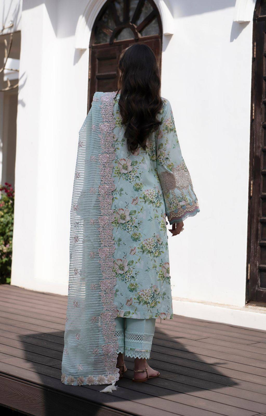 AJR Couture | Printakari Lawn 25 | Myrtle by Maria Faisal - Registered Vendor of : AJR Couture - type : Ladies Clothes - 100% original wedding dresses