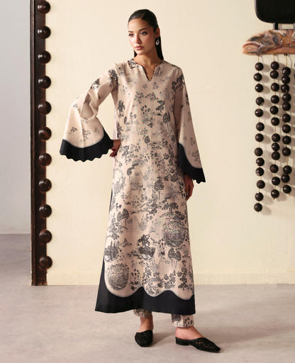 Republic Womenswear | Basics Winter 25 | Maeline - Casual Dress - available at Maria Faisal in UK and USA.