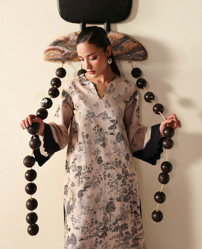 Republic Womenswear | Basics Winter 25 | Maeline - Casual Dress - available at Maria Faisal in UK and USA.