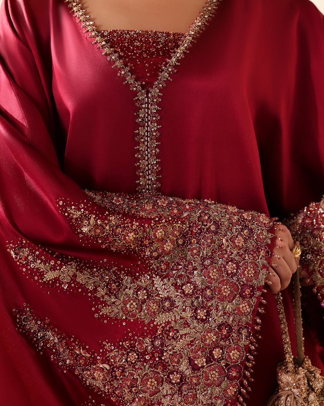 Faiza Saqlain | Freya Luxury Pret | Maelys - Formal Dress - available at Maria Faisal in UK and USA.