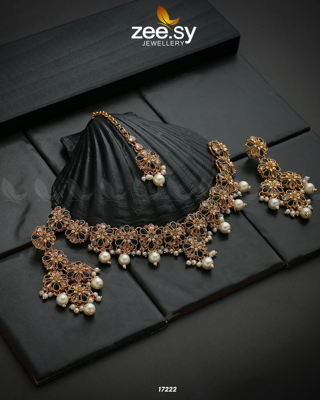 Magnolia Glimmer Necklace - Necklace Sets 