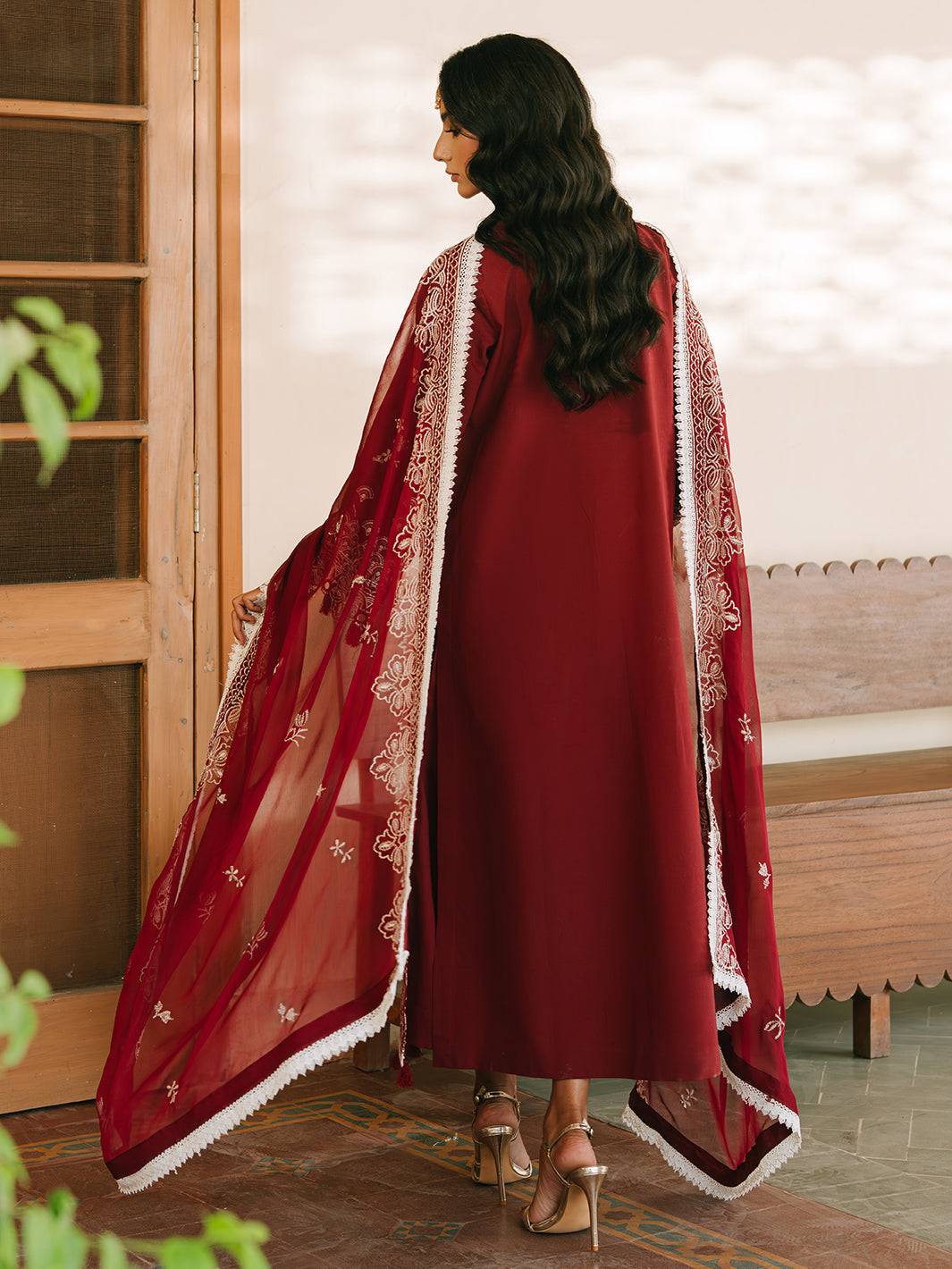 Mahnur | Shanaya Luxury Lawn 25 | Mehrosh by Maria Faisal - Registered Vendor of : Mahnur - type : Ladies Clothes - 100% original wedding dresses