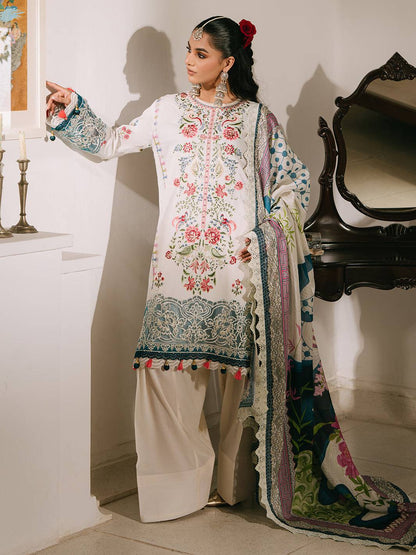 Mahnur | Shanaya Luxury Lawn 25 | Rangrez by Maria Faisal - Registered Vendor of : Mahnur - type : Ladies Clothes - 100% original wedding dresses