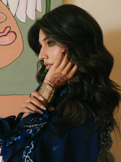 Mahnur | Shanaya Luxury Lawn 25 | Shahmina by Maria Faisal - Registered Vendor of : Mahnur - type : Ladies Clothes - 100% original wedding dresses