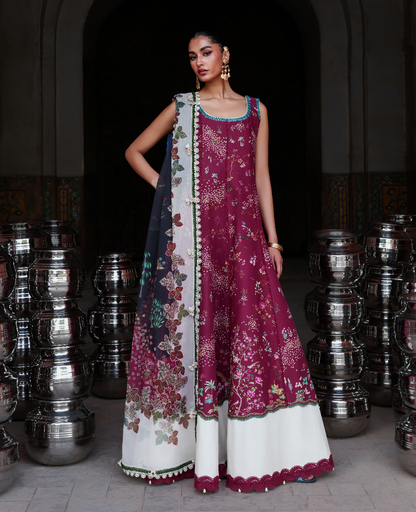 Republic Womenswear | Neoma Summer Prints 26 | Mahru - Luxury Dress - available at Maria Faisal in UK and USA.