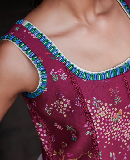Republic Womenswear | Neoma Summer Prints 26 | Mahru - Luxury Dress - available at Maria Faisal in UK and USA.