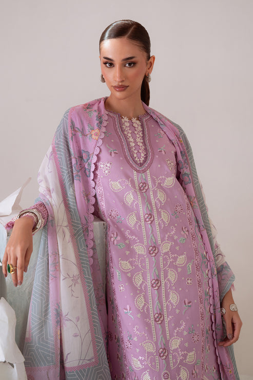 Aabyaan | Miraal Signature Embroidered Viscose 25 | MAHVEEN (AV-10) - Casual Dress - available at Maria Faisal in UK and USA.