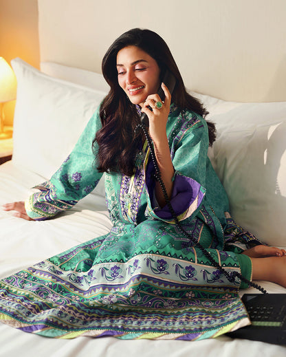Mushq | Nirvana Anmol Edit | Main Character - Luxury Dress - available at Maria Faisal in UK and USA.