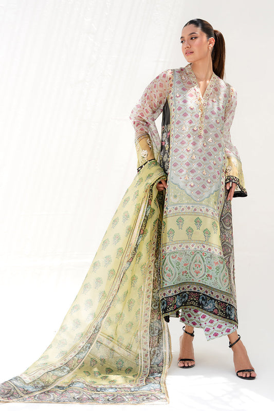 Sania Maskatiya | Summer Festive 26 | Mareeha (A) - Luxury Dress - available at Maria Faisal in UK and USA.