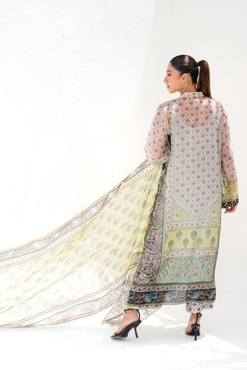 Sania Maskatiya | Summer Festive 26 | Mareeha (A) - Luxury Dress - available at Maria Faisal in UK and USA.