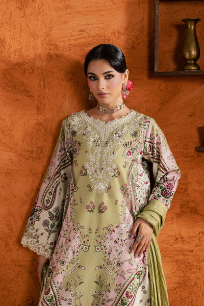 Batik | Festive Eid 26 | Margot - Luxury Dress - available at Maria Faisal in UK and USA.