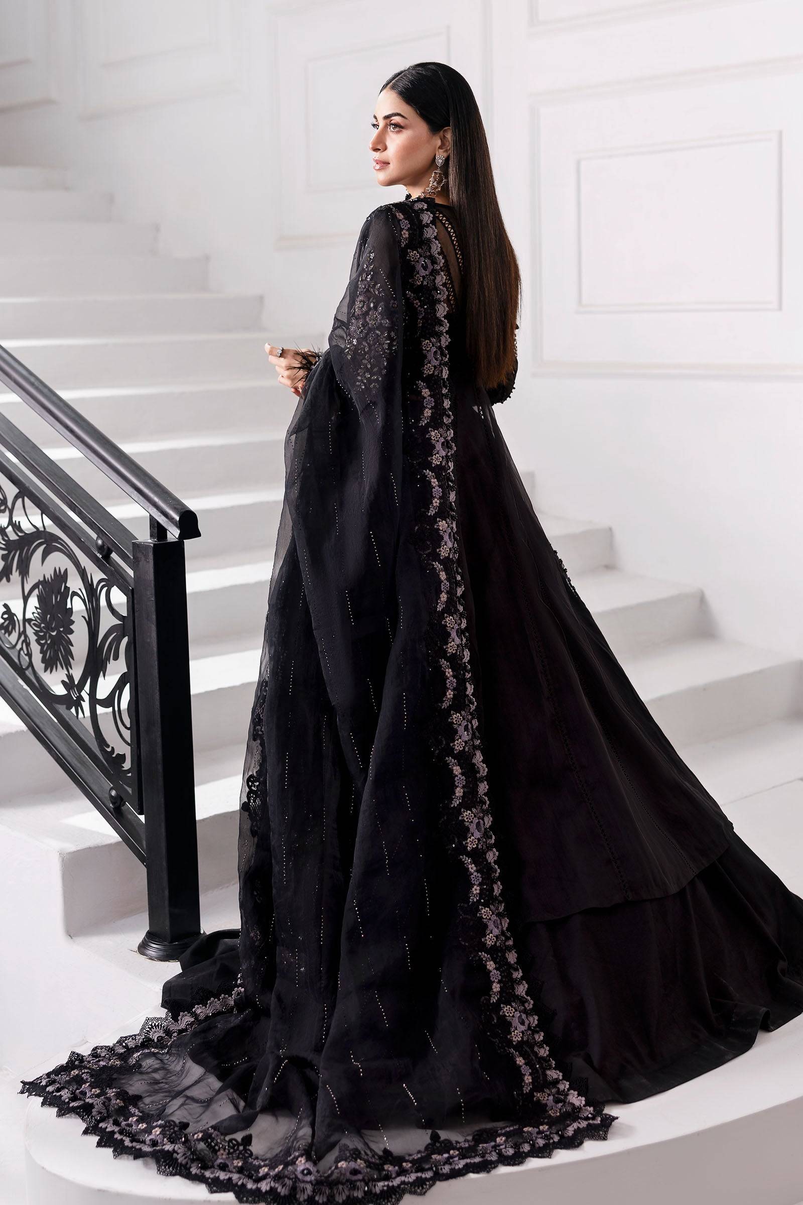 Maria B | Mbroidered 2025 | BD-3004 by Maria Faisal - Registered Vendor of : Maria B - type : Ladies Clothes - 100% original wedding dresses