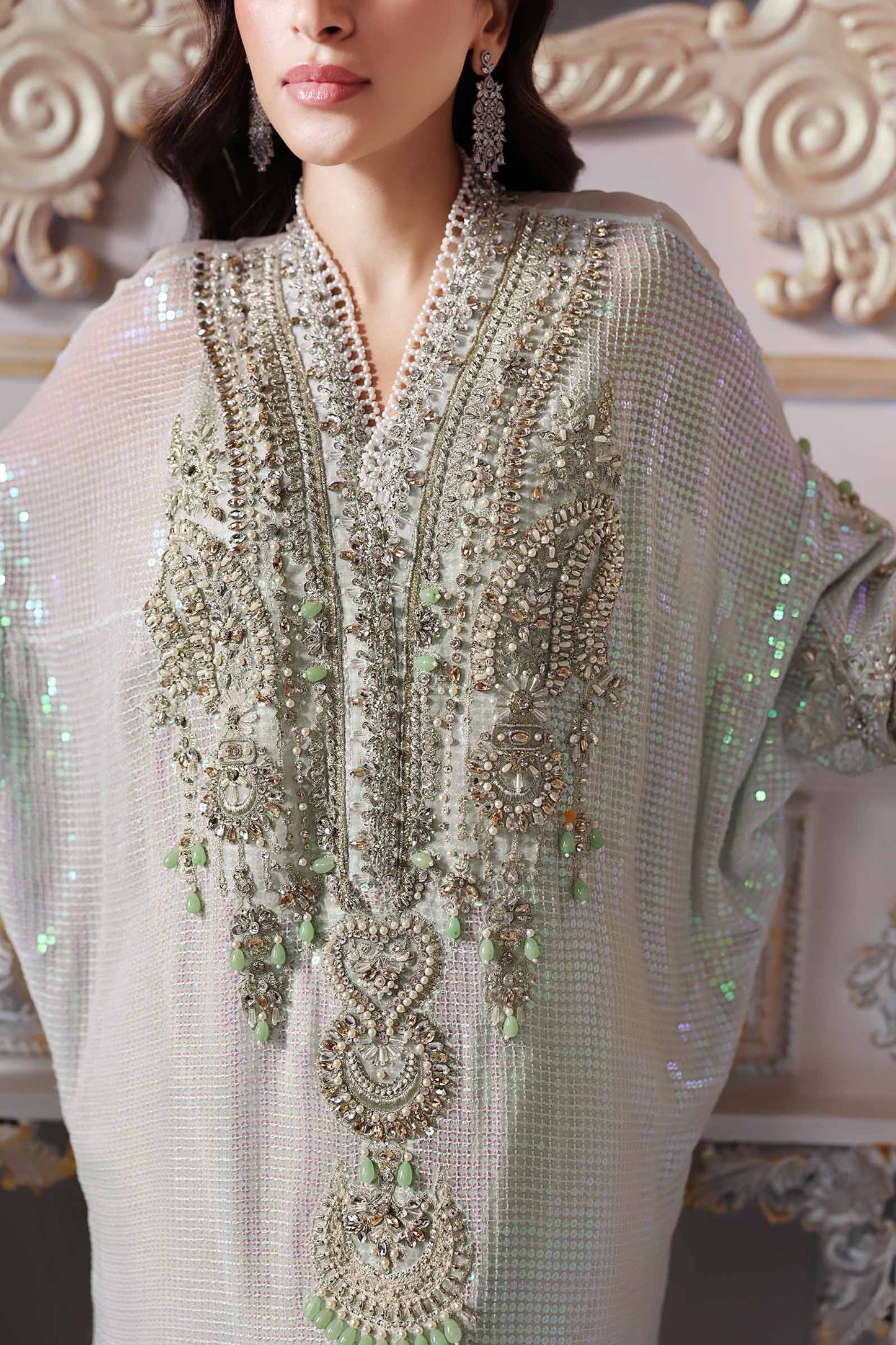 Maria B | Mbroidered 2025 | BD-3005 by Maria Faisal - Registered Vendor of : Maria B - type : Ladies Clothes - 100% original wedding dresses