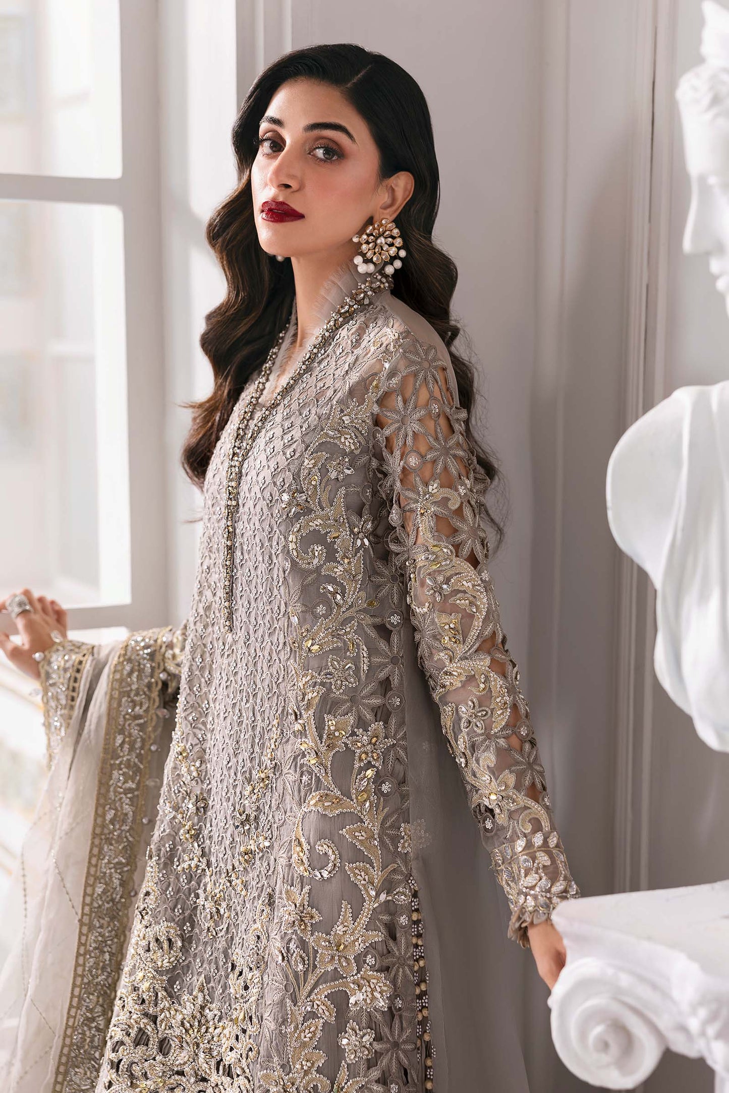 Maria B | Mbroidered 2025 | BD-3006 by Maria Faisal - Registered Vendor of : Maria B - type : Ladies Clothes - 100% original wedding dresses