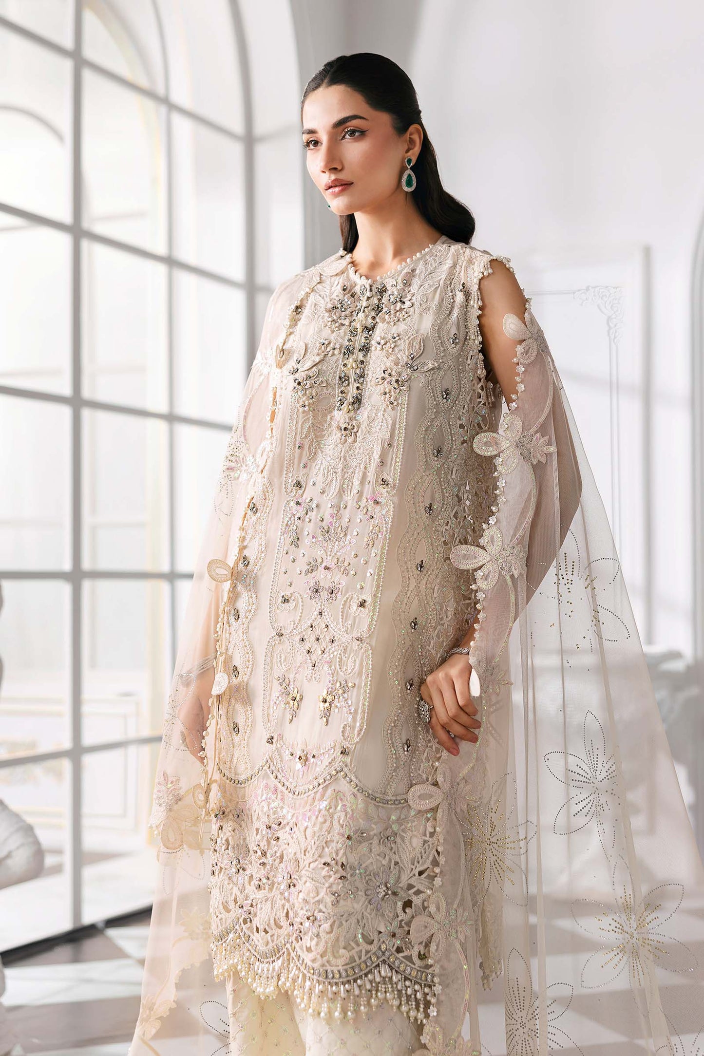 Maria B | Mbroidered 2025 | BD-3007 by Maria Faisal - Registered Vendor of : Maria B - type : Ladies Clothes - 100% original wedding dresses