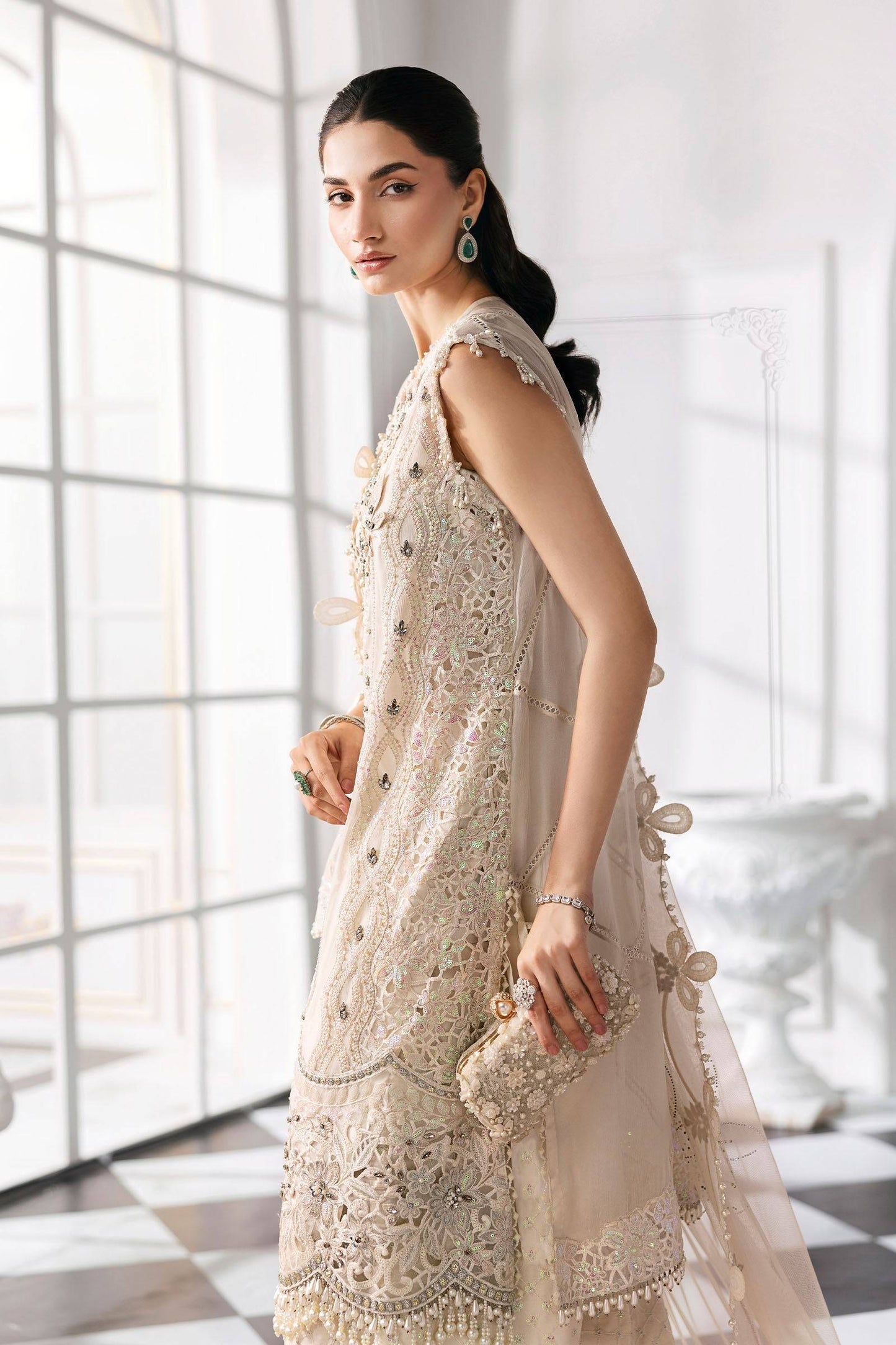 Maria B | Mbroidered 2025 | BD-3007 by Maria Faisal - Registered Vendor of : Maria B - type : Ladies Clothes - 100% original wedding dresses