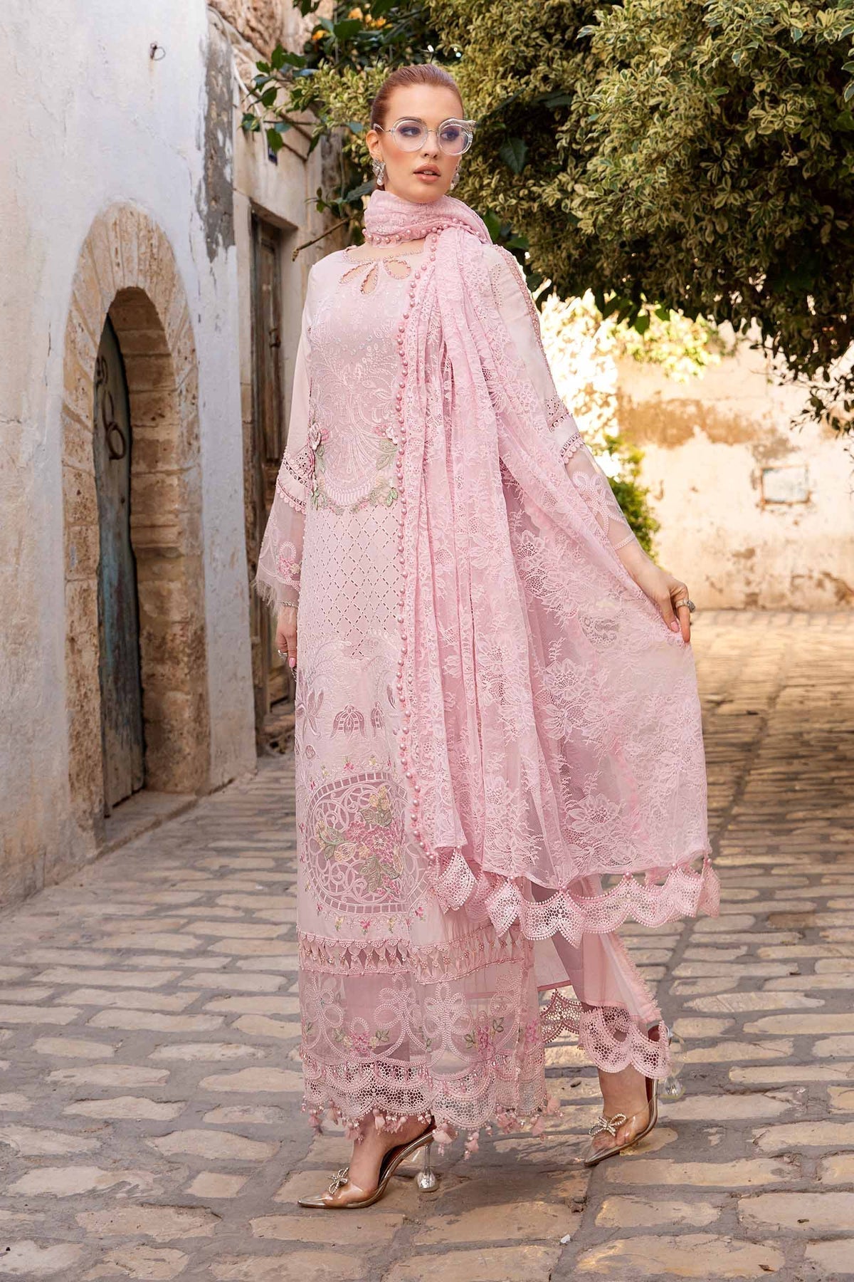 Maria B | Voyage a' Luxe Lawn | D-2411-A - Ladies Clothes - Maria Faisal