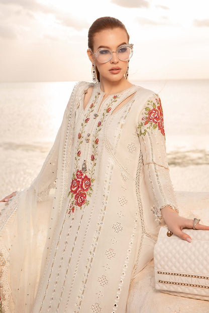 Maria B | Voyage a' Luxe Lawn | D-2412-A - Ladies Clothes - Maria Faisal