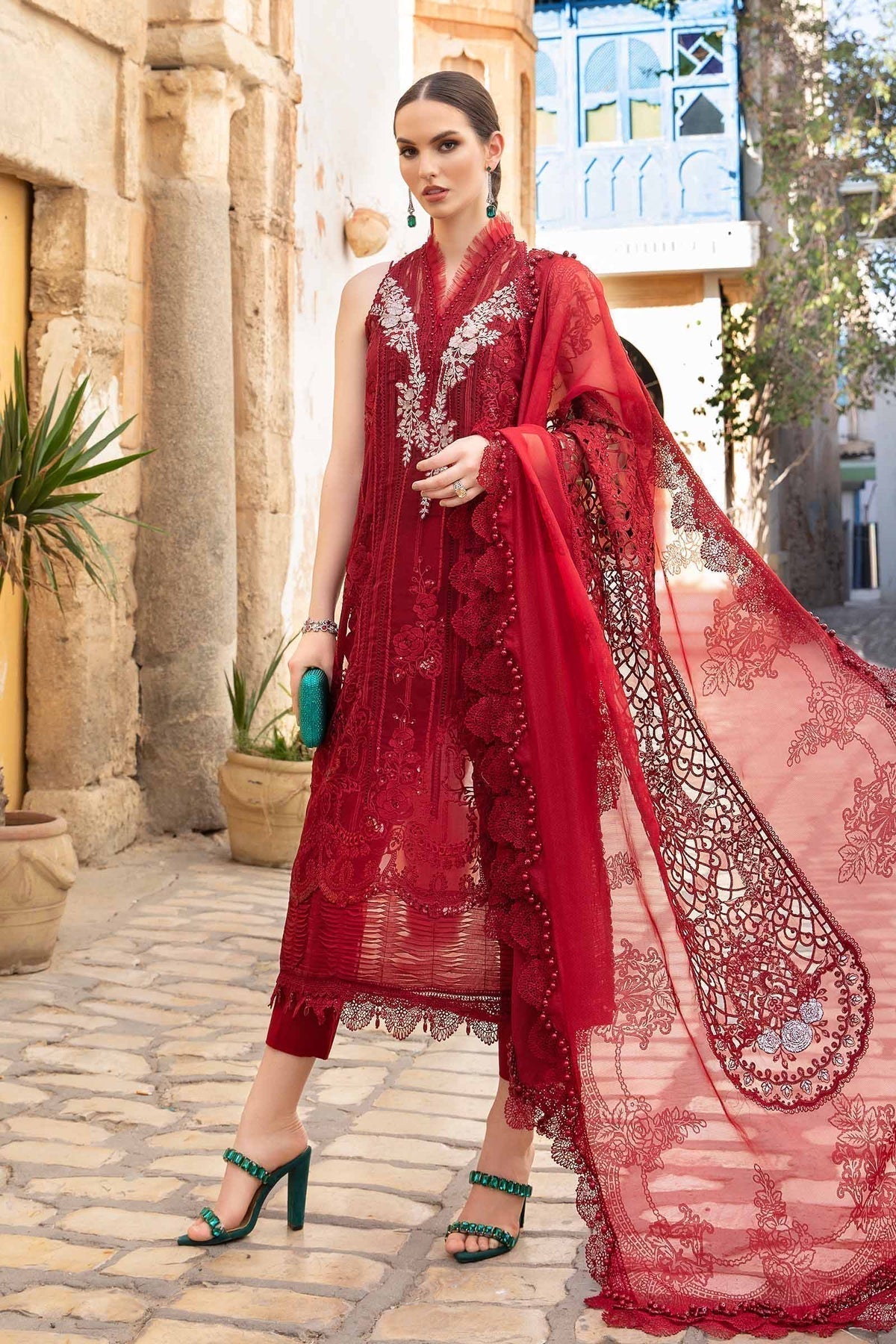 Maria B | Voyage a' Luxe Lawn | D-2401-B