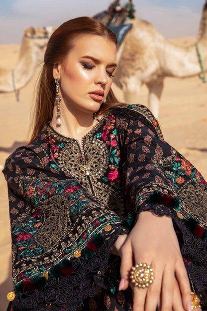 Maria B | Voyage a' Luxe Lawn | D-2413-B - Ladies Clothes - Maria Faisal