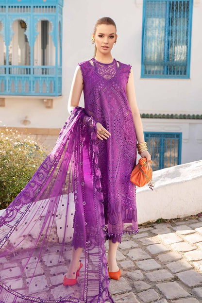 Maria B | Voyage a' Luxe Lawn | D-2402-B - Ladies Clothes - Maria Faisal