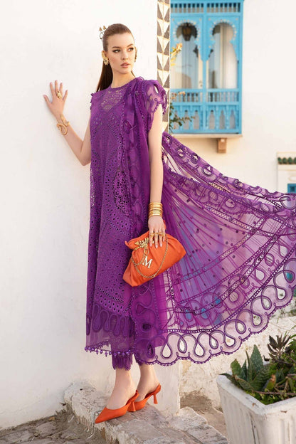 Maria B | Voyage a' Luxe Lawn | D-2402-B - Ladies Clothes - Maria Faisal