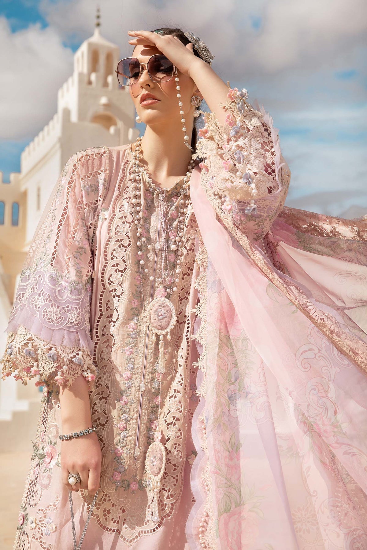 Maria B | Voyage a' Luxe Lawn | D-2406-A - Ladies Clothes - Maria Faisal
