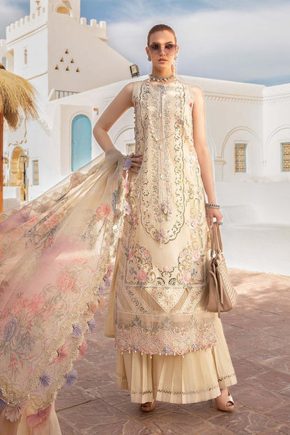 Maria B | Voyage a' Luxe Lawn | D-2406-B - Ladies Clothes - Maria Faisal