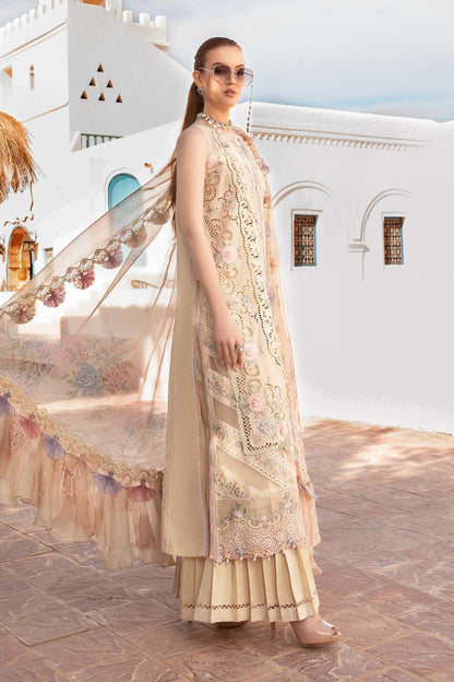 Maria B | Voyage a' Luxe Lawn | D-2406-B - Ladies Clothes - Maria Faisal
