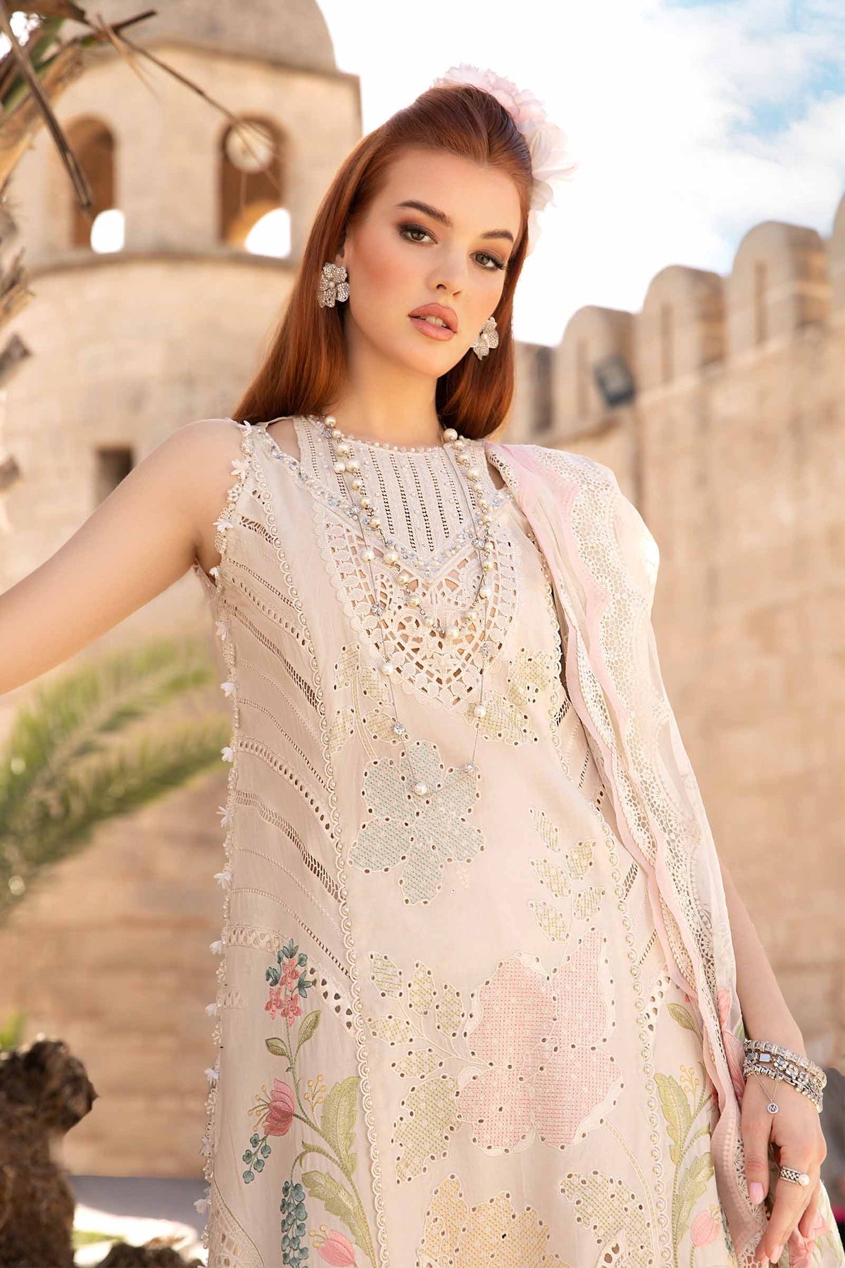 Maria B | Voyage a' Luxe Lawn | D-2407-A - Ladies Clothes - Maria Faisal
