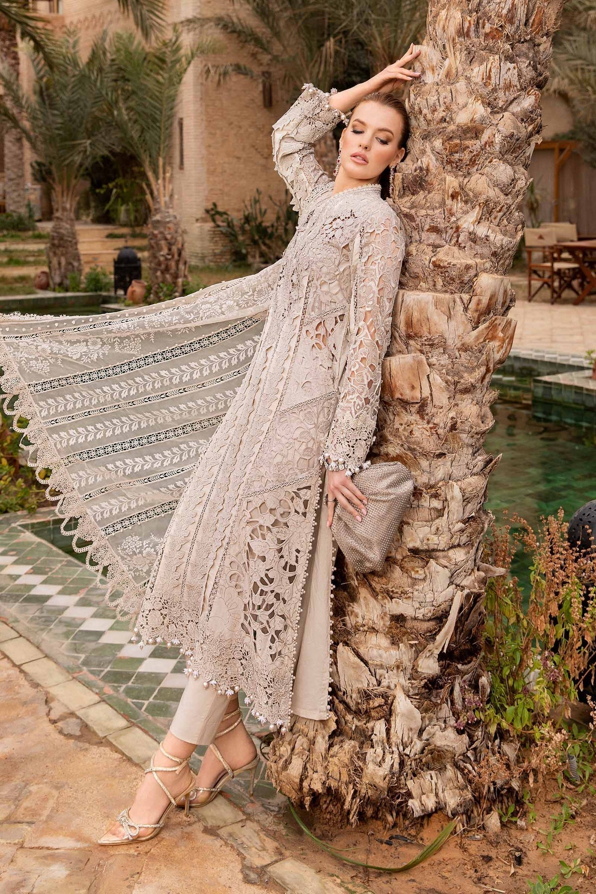 Maria B | Voyage a' Luxe Lawn | D-2409-A - Ladies Clothes - Maria Faisal