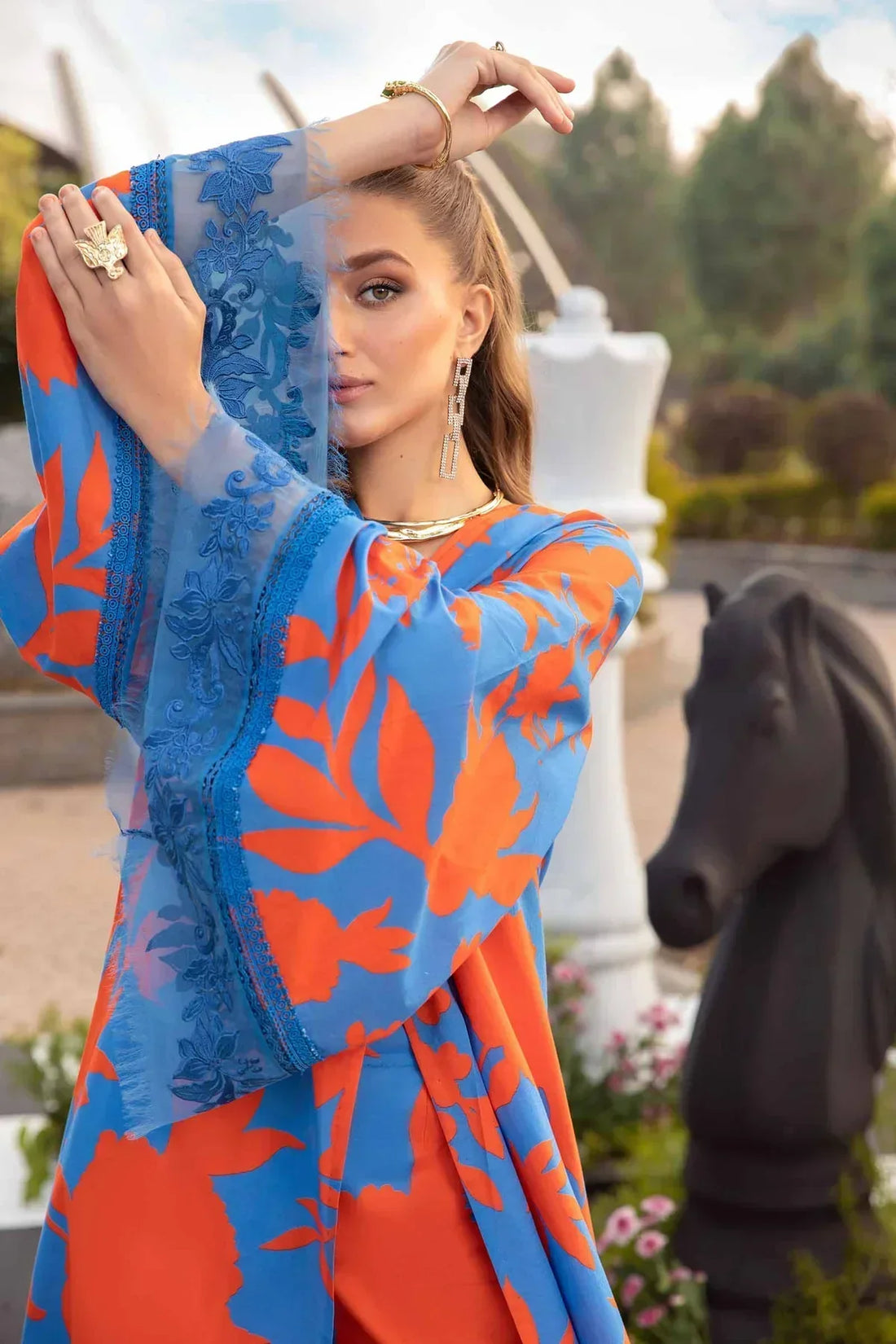 Maria B | M Prints Spring 24 | MPT-2111-B