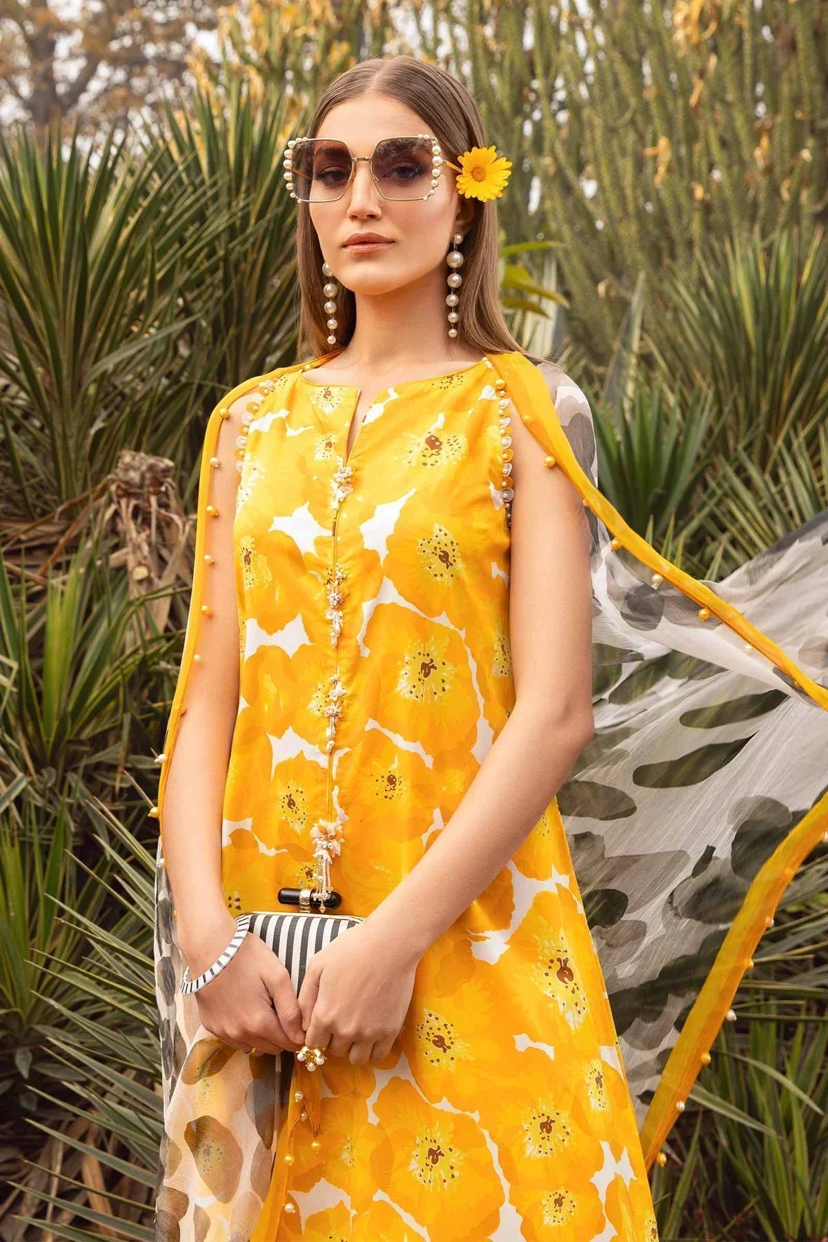 Maria B | M Prints Spring 24 | MPT-2112-B - Ladies Clothes - Maria Faisal