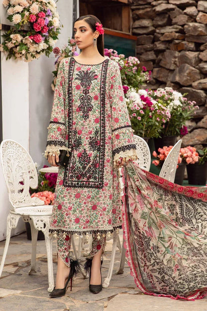 Maria B | M Prints Spring 24 | MPT-2113-A - Ladies Clothes - Maria Faisal