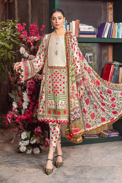 Maria B | M Prints Spring 24 | MPT-2114-A - Ladies Clothes - Maria Faisal